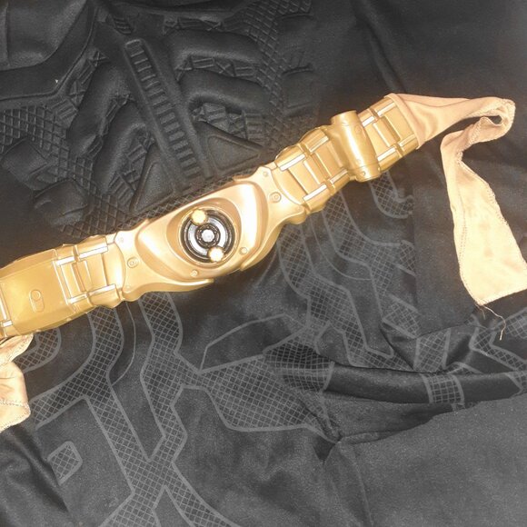 RUBIES THE DARK KNIGHT KIDS DELUXE COSTUME BATMAN HALLOWEEN-CHILDS SIZE M 8-10 - Picture 2 of 4